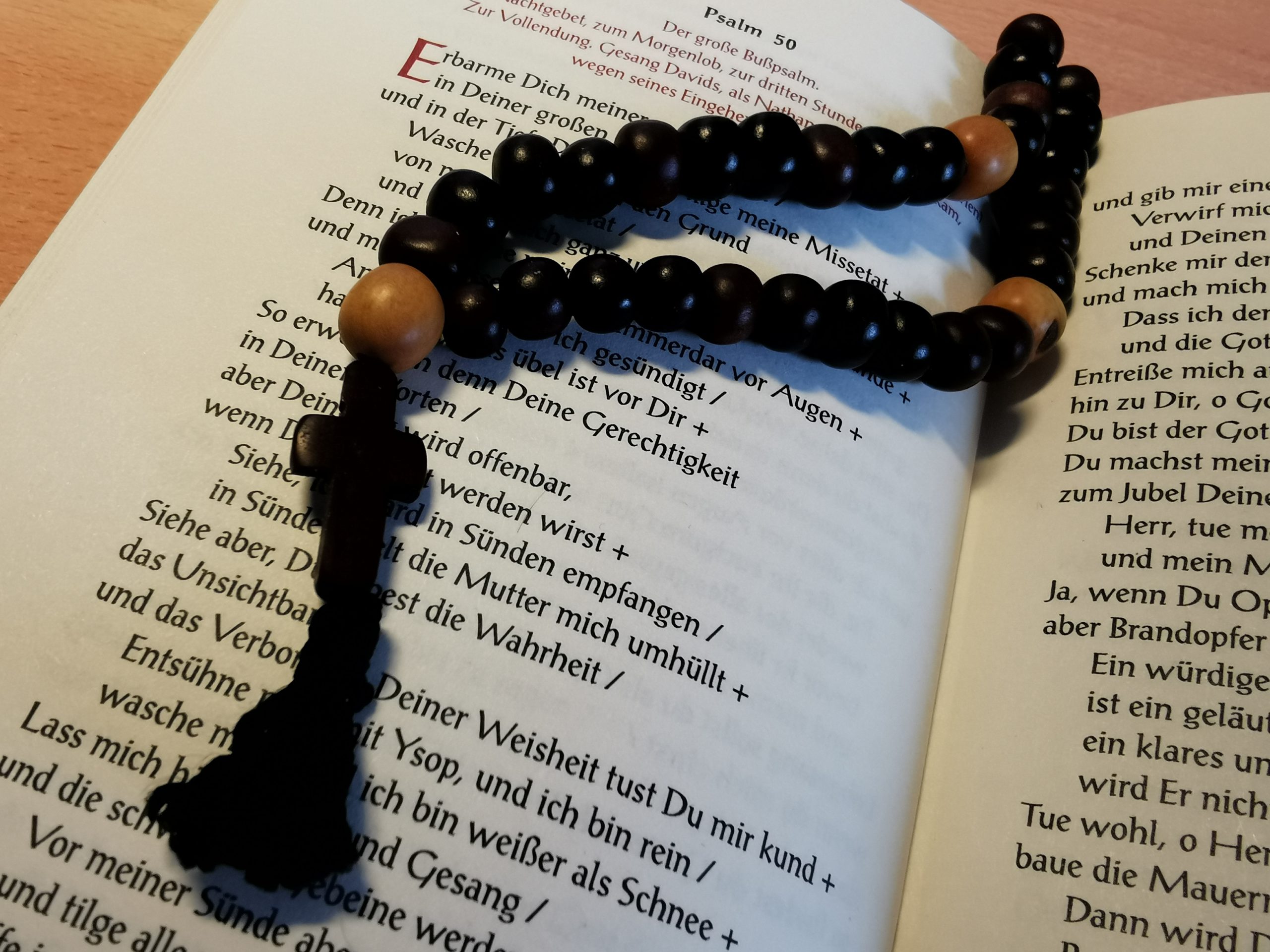 Psalter mit Gebetskette