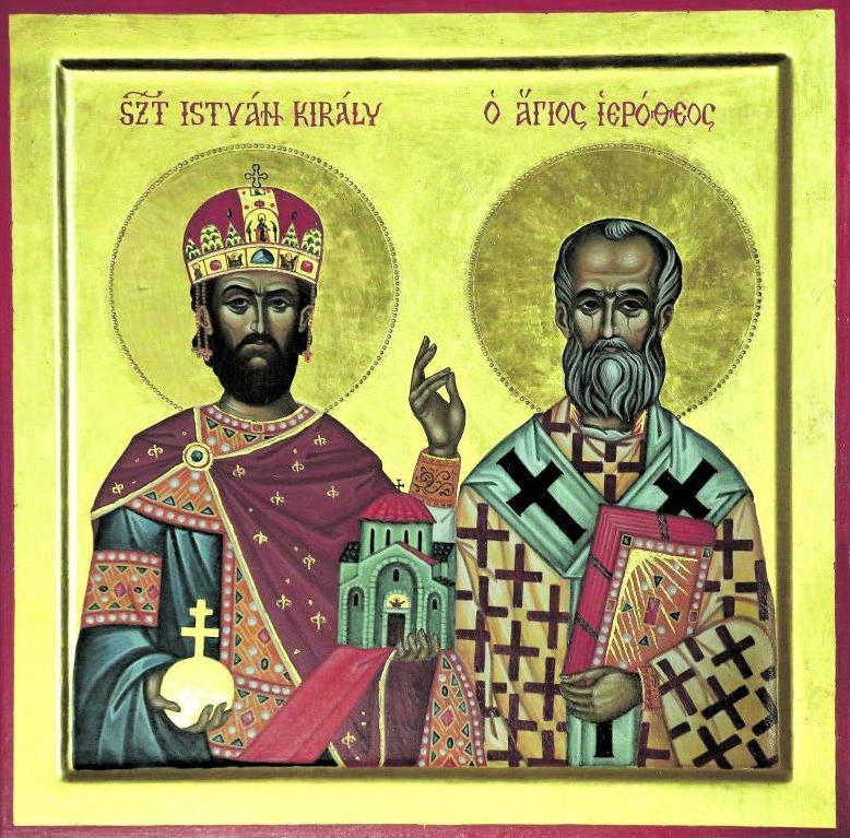 Ikone heiliger Stephan und Hierotheos