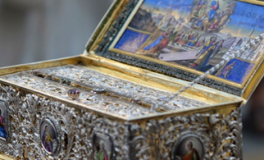 Reliquienschrein der Gürtelreliquie, Vatopedi, Athos