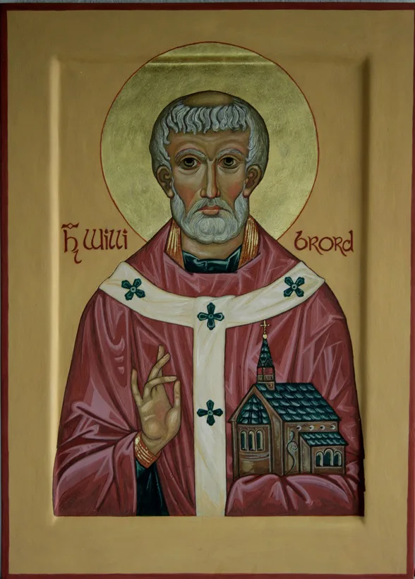 Ikone des hl. Willibrord