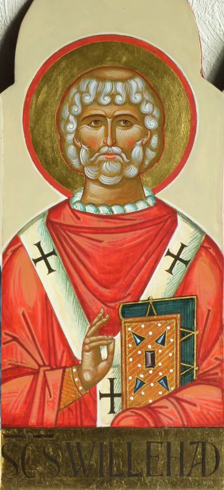 Ikone des Heiligen geschrieben von Alexander Stoljarov.