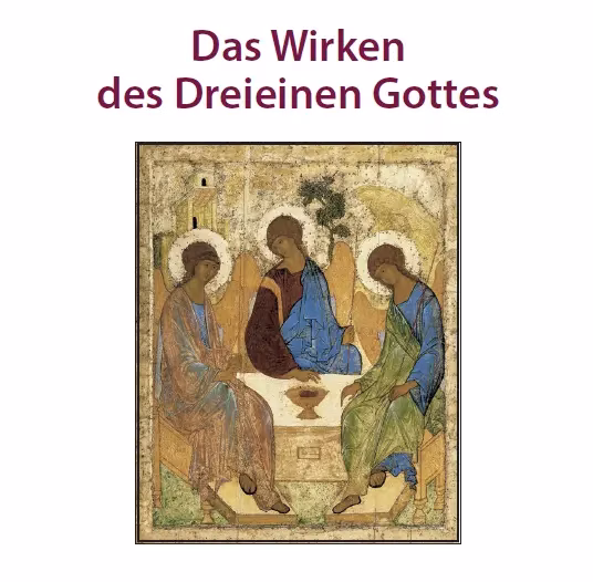 DOM-Faltblatt 14 - Das Wirken des dreieinen Gottes
