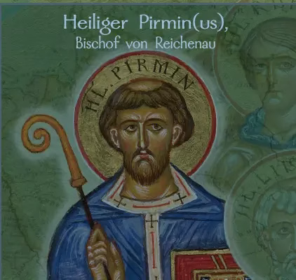 DOM-Faltblatt "Der heilige Pirmin"