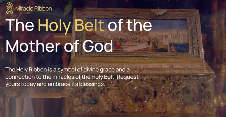 Der Gürtel der Allheiligen Gottesmutter - und DOM's Beitrag