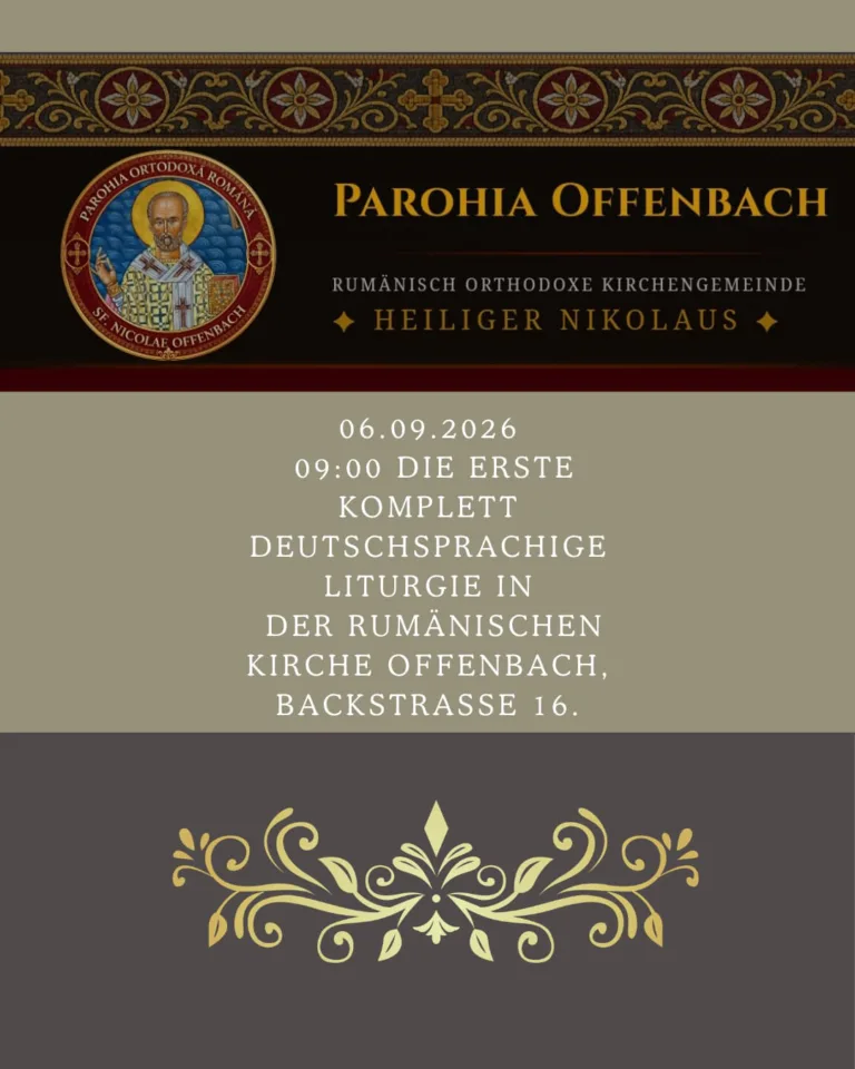 Seit September 2026: Deutschsprachige Liturgie jeden Sonntag in Offenbach